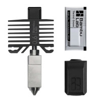 Hotend with hardened steel nozzle – 0.6 mm | Хотенд із соплом із загартованої сталі – 0,6 мм