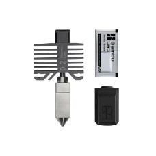 Hotend with stainless steel nozzle – 0.2 mm | Хотенд з насадкою з нержавіючої сталі – 0,2 мм