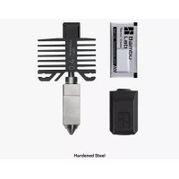 Hotend with hardened steel nozzle – 0.4 mm | Хотенд із соплом із загартованої сталі – 0,4 мм