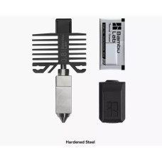 Hotend with hardened steel nozzle – 0.8 mm | Хотенд із соплом із загартованої сталі – 0,8 мм