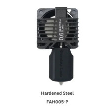 Complete hotend assembly with hardened steel nozzle P1 – 0.6 mm | Повний комплект хот-енду із соплом із загартованої сталі P1 – 0,6 мм